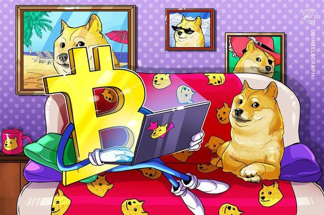 狗狗币交易者预测：若比特币（BTC）持续上涨，DOGE价格将上涨180%