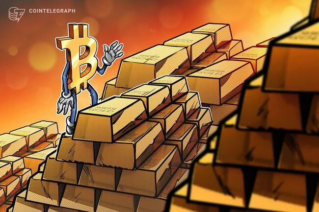 如果黄金达到5000美元，比特币（BTC）价格会是多少？