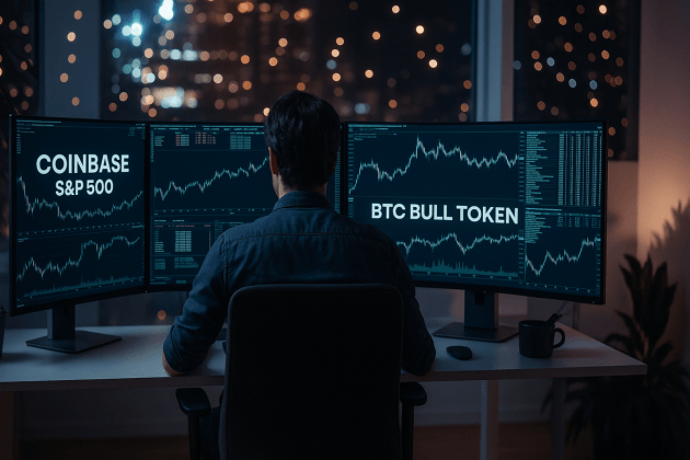Coinbase Enters S&P 500 as Businesses Stack Bitcoin, Supporting Projects Like BTC Bull Token