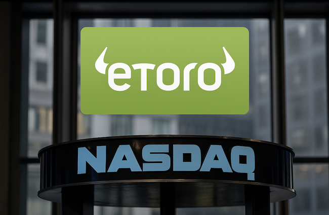 eToro 以每股 52 美元上市納斯達克證交所：籌資約 6.2 億美元，市值達 42 億美元