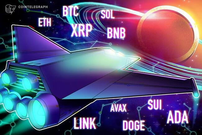Price predictions 5/14: BTC, ETH, XRP, BNB, SOL, DOGE, ADA, SUI, LINK, AVAX