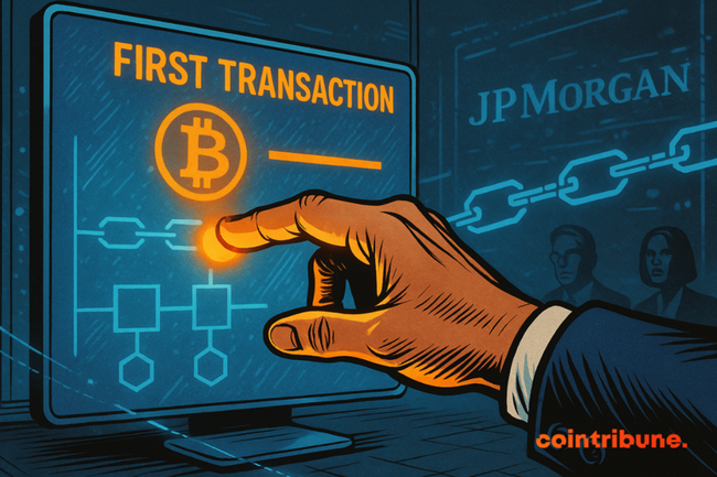 JPMorgan signe sa première transaction crypto sur blockchain publique