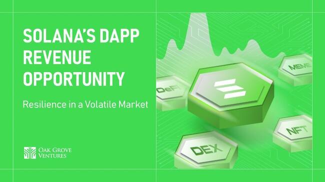 Opportunité de revenu des dApp de Solana : Résilience dans un marché volatil