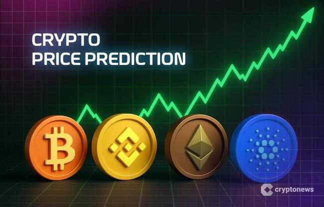 Mercado cripto: o que esperar para o BTC, ETH, SOL, XRP e ADA