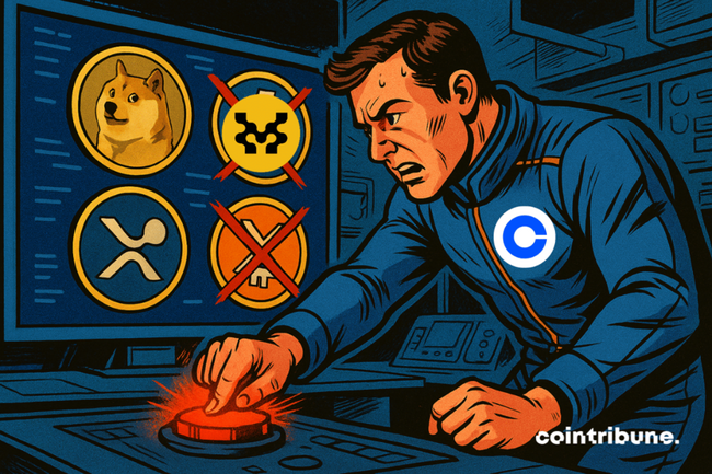A Coinbase realiza uma triagem estratégica: Criptomoedas desaparecem da plataforma