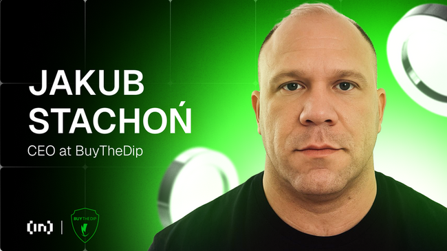 Jakub Stachoń o BUY the DIP: Innowacja w krypto tradingu