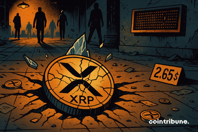 XRP recua após pico em 14 de maio volume cai 40 %