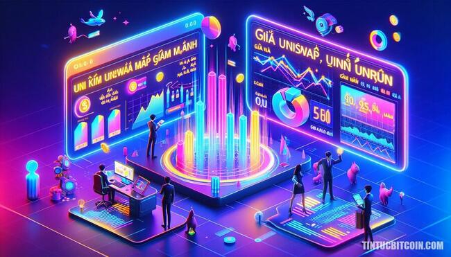 Giá Uniswap giảm mạnh, nhưng phe bò UNI kiên cường