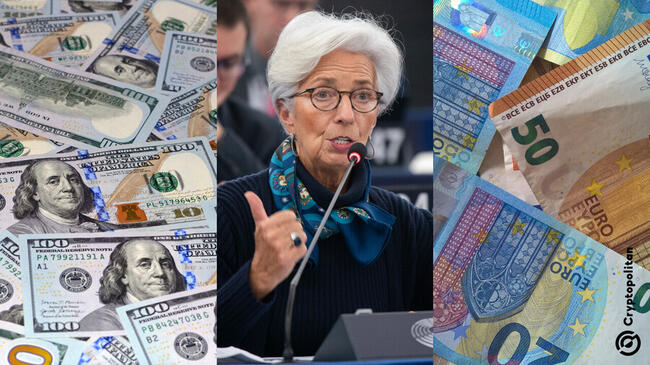 ECB’s Lagarde credits Trump’s erratic policies for euro’s surge over US dollar