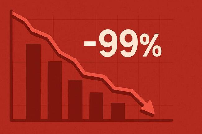 Stało się! Ten token stracił… 99% wartości. To było do przewidzenia