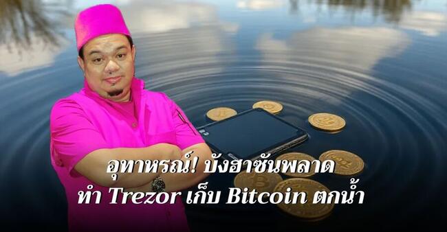 “บังฮาซัน” เผยเคยออม Bitcoin ตั้งแต่ปี 2020 ก่อนพลาดทำ Trezor ตกน้ำหายอย่างน่าเสียดาย