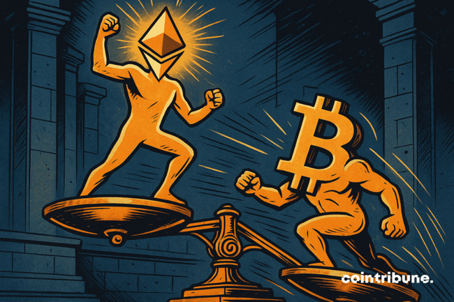 Ethereum atinge seu ponto mais baixo em relação ao Bitcoin desde 2020