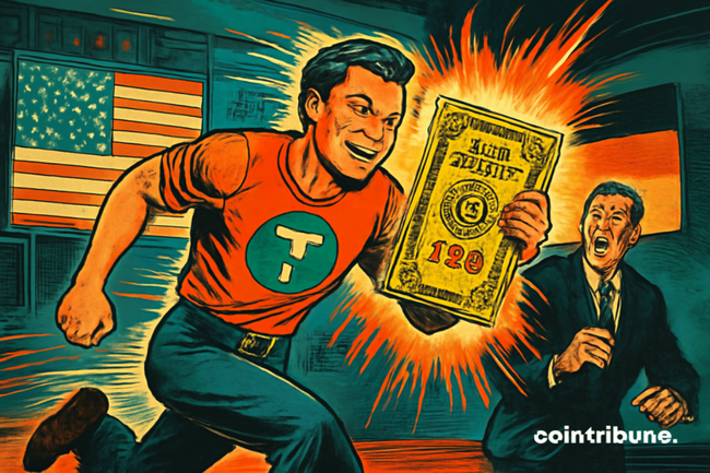 A Tether supera a Alemanha em títulos do Tesouro com 120 bilhões $