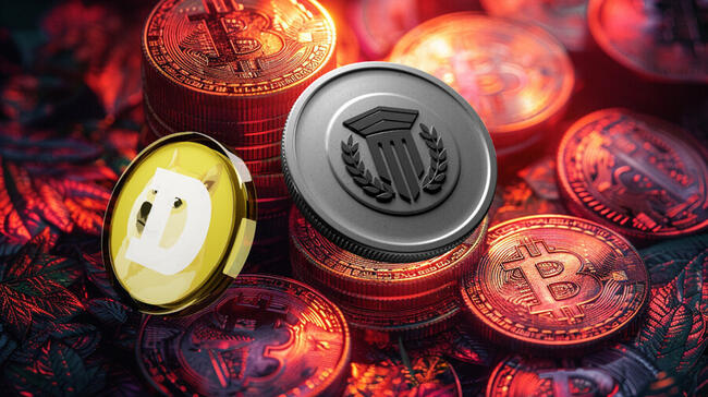 고래는 최고 cryptos Dogecoin & mutuum 금융을 대상으로합니다