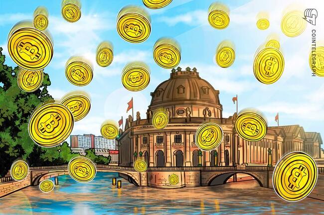 Dopo aver venduto Bitcoin a 57.000$ il governo tedesco ha rinunciato a $2,3 miliardi di profitto, finora
