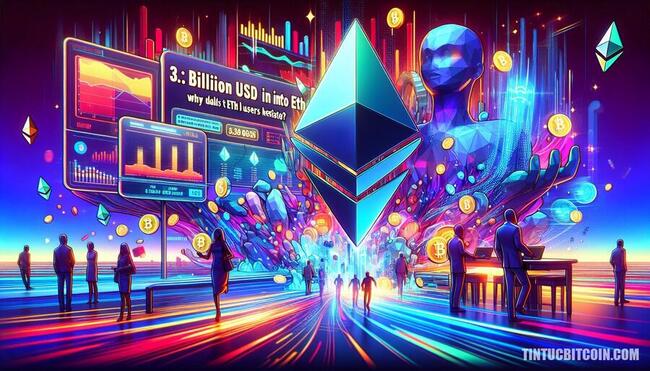3,8 tỷ USD đổ vào Ethereum, tại sao người dùng ETH chững?