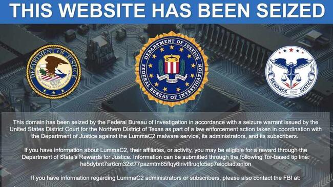 DOJ Targets Crypto-Theft Network With Seizure of Data-Stealing Domains