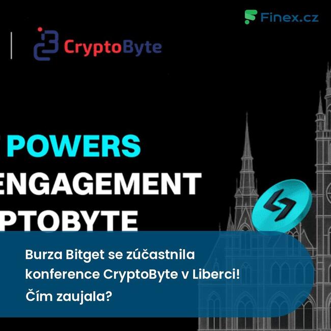 Burza Bitget se zúčastnila konference CryptoByte v Liberci! Čím zaujala?