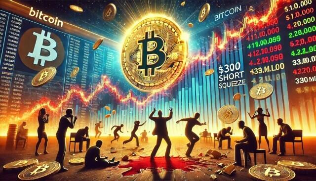 Crypto Bears Face $320 Million Squeeze As Bitcoin Breaks $110,000
