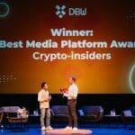 Crypto Insiders wint publieksprijs Best Media Platform op Dutch Blockchain Week