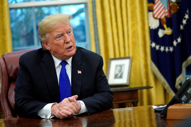 Bezuhant a kriptopiac, miután Trump újabb vámokkal fenyegetőzött