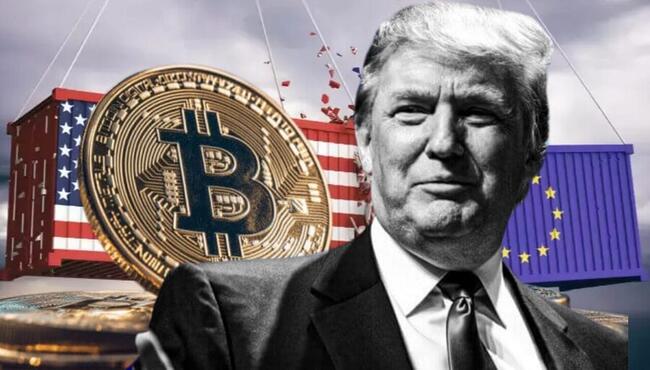 Bitcoin (BTC) bất ngờ lao dốc sau khi Donald Trump dọa áp thuế 50% lên EU