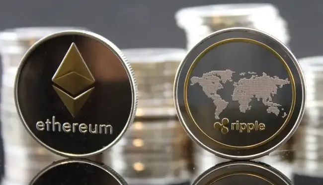 Ethereum e XRP caem enquanto mercado reage às novas tarifas de Trump
