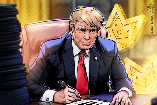 Uso del sigillo presidenziale da parte di Trump in occasione di un evento dedicato alle memecoin solleva questioni legali