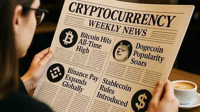 仮想通貨ニュース週間まとめ「BTC・ドージコイン・Binance Pay・ステーブルコイン」などの注目記事