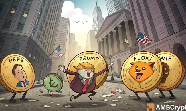 Memecoin giảm giá: Gala của Trump tác động ra sao?