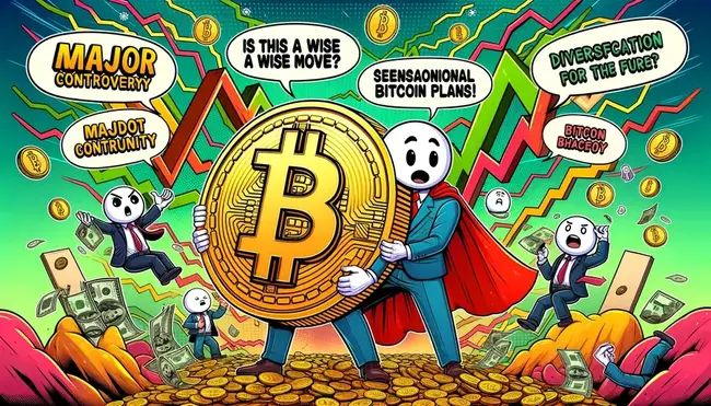 Komunitas Polkadot Terbelah: Debat Penjualan 500.000 DOT untuk Cadangan Bitcoin