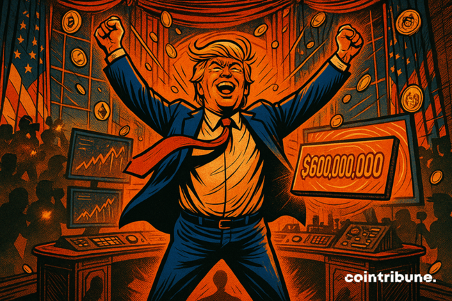 Trump Goes Crypto : $600M Earned In A Single Year