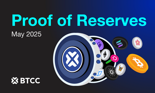 إصدارات BTCC Exchange May 2025 إثبات التقرير: أصول المستخدم المضمونة بنسبة 152 ٪ من نسبة الاحتياطي