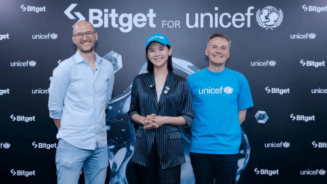 Bitget si unisce alla coalizione Game Changers di UNICEF per fornire istruzione sulla blockchain a 300.000 persone nel 2025.