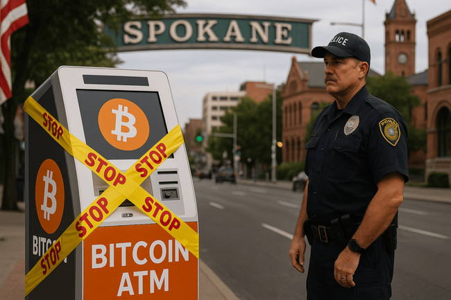 華盛頓第二大城斯波坎「禁止比特幣ATM」，開美國防詐強化KYC第一槍
