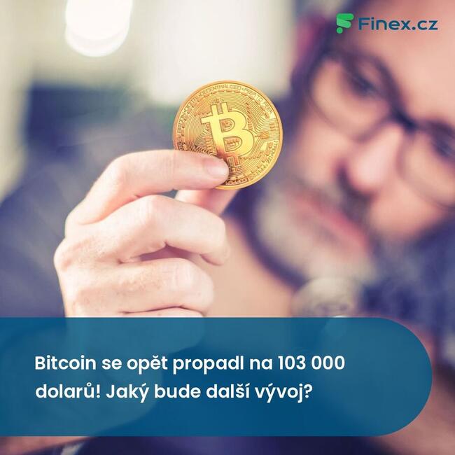 Bitcoin se opět propadl na 103 000 dolarů! Jaký bude další vývoj?