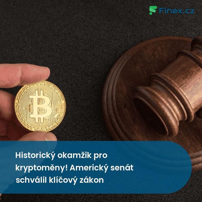 Historický okamžik pro kryptoměny! Americký senát schválil klíčový zákon