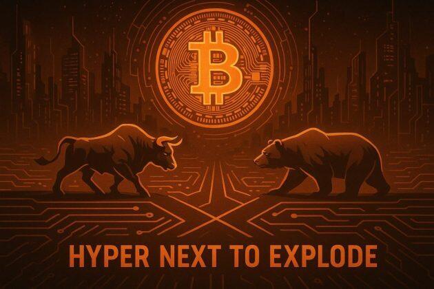 Bitcoin at a Crossroads as Company Plans $109B Holding by 2027: $HYPER Next to Explode?