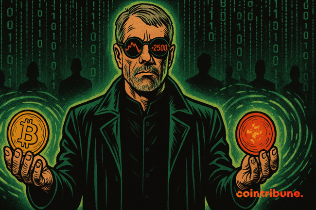 As Bitcoin Drops, Saylor’s Mysterious Message Sparks Speculation