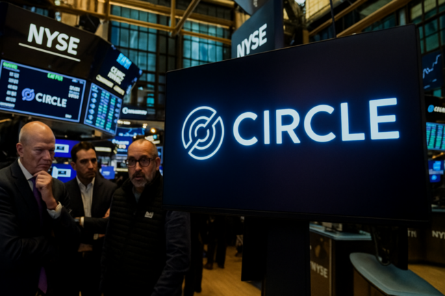 女股神連三日拋售Circle套現2.4億鎂，CRCL市值已逼近USDC發行量95%