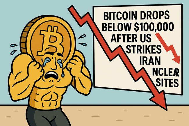 Bitcoin впав нижче $100 тис.  — подальше зниження призведе до ліквідацій на мільярди