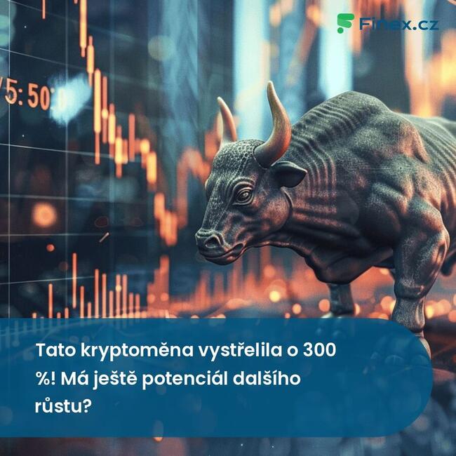 Tato kryptoměna vystřelila o 300 %! Má ještě potenciál dalšího růstu?