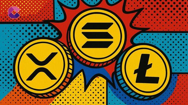 ETF spot su Solana, XRP e Litecoin? Per Bloomberg c’è il 95% di probabilità