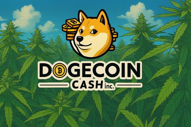 大麻公司 Dogecoin Cash 宣布建立狗狗幣儲備，股價反而跌了