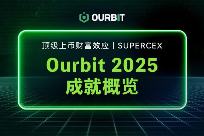 頂級上幣財富效應，重塑交易新範式｜SuperCEX Ourbit 2025 成就概覽