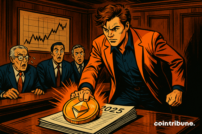 If MicroStrategy has popularized bitcoin as a store of value, SharpLink Gaming is revolutionizing the approach with Ethereum. The company holds $500 million in ETH, which it presents as the "fundamental layer of global finance." A strategy that goes beyond just being a store of value. L’article 500 Million On Ethereum: When A Listed Company Changes The Rules Of The Game est apparu en premier sur Cointribune.