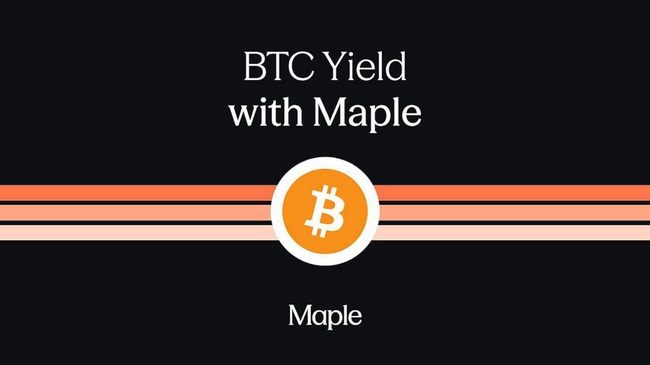 Maple Finance offre un rendement de 5,13 % en Bitcoin natif avec une sécurité de niveau institutionnel