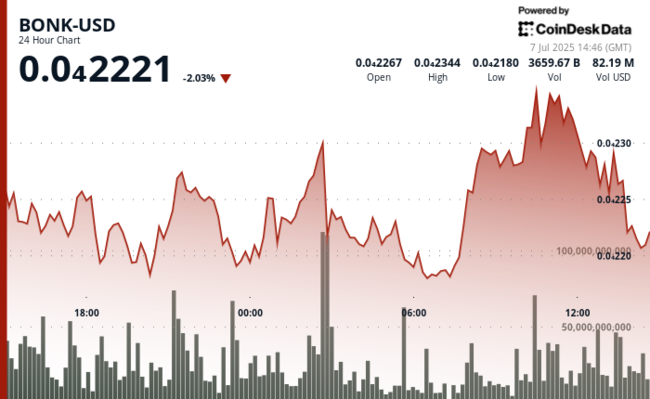 BONK Recupera Impulso mientras el Rumor del ETF de Solana y el Crecimiento del Ecosistema Impulsan el Rally