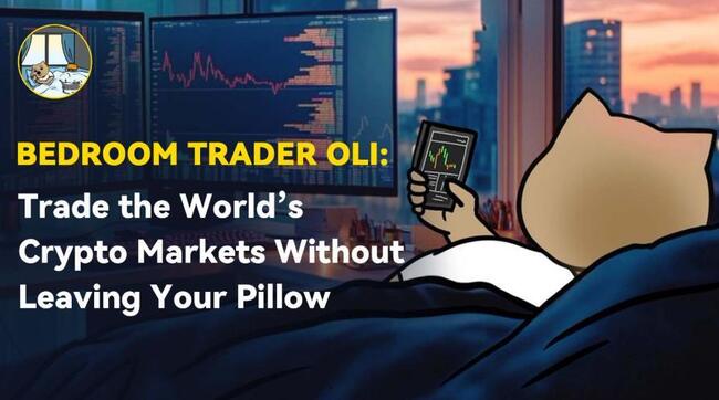 Bedroom Trader OLI: Scambia nei Mercati Cripto Mondiali Senza Alzarti dal Cuscino