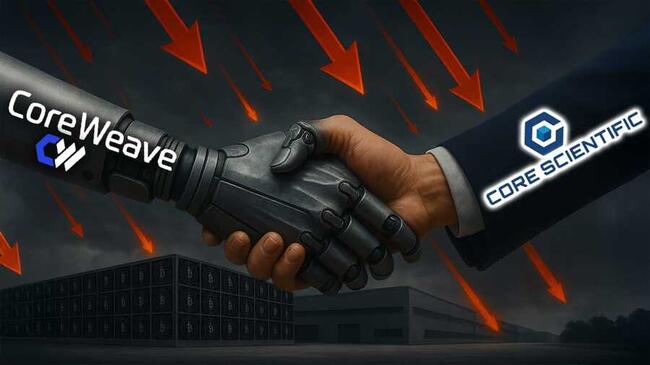 Core Scientific s’effondre après l’annonce de l’acquisition de CoreWeave – Qu’est-ce qui a effrayé les investisseurs ?